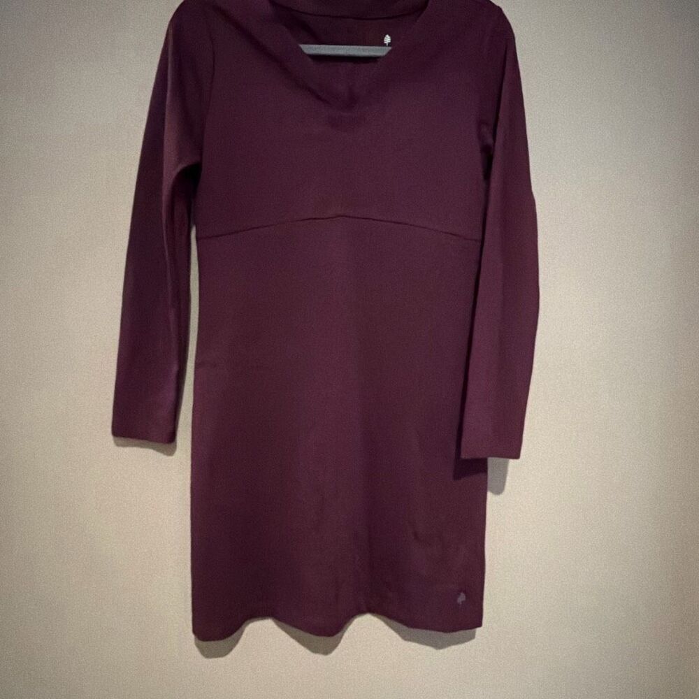 Royal Robbins Geneva Ponte Dress Plum Small